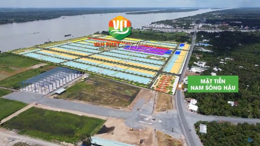 Cần Thơ: Đất Kđt 2 Mặt Tiền (sông Hậu – Ql 91) 80 – 100m2