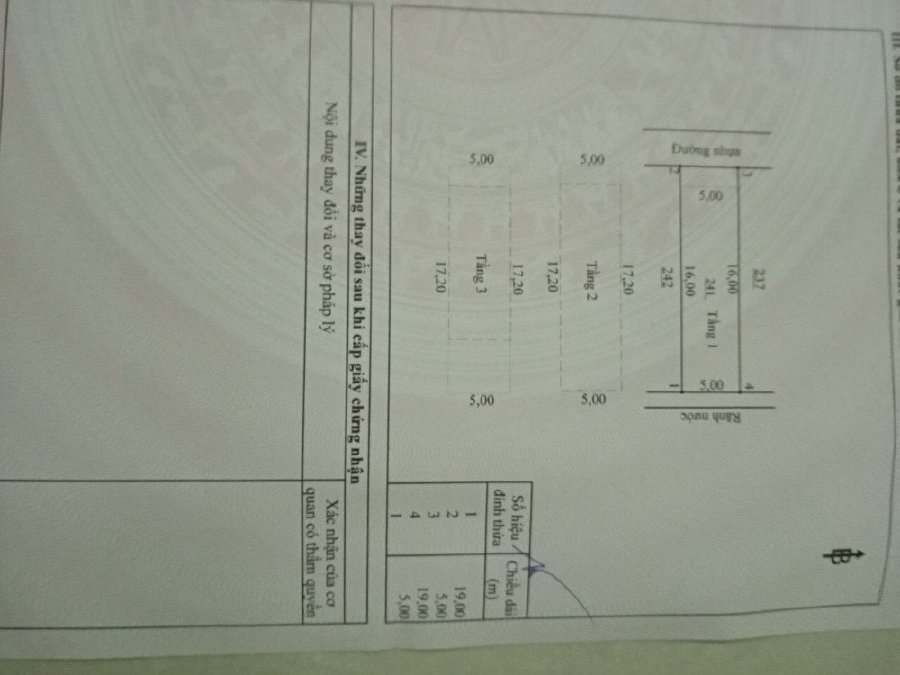 Duy nhất căn hướng Tây, trục chính Nguyễn Bỉnh Khiêm, Bửu Long, 3 tầng, 5 x 19