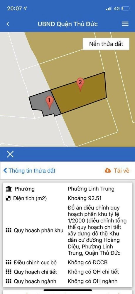 Bán nhà Cấp 4, 2 mặt tiền kinh doanh trước - sau, Linh Trung Thủ Đức - Mặt tiền đường Số 7