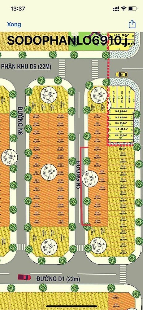 Đất nền dự án khu Phú Hồng Thịnh 10 DT60m2 chỉ hơn 2tỷ, có thương lượng