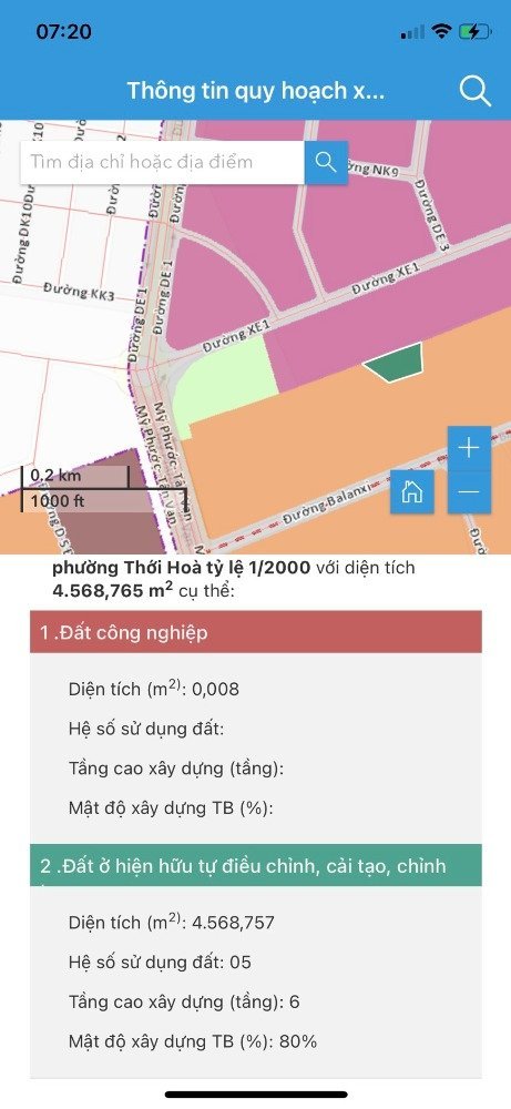 Bán đất 5000m2 làm kho xưởng cặp bên KCN Mỹ Phước 3 Bến cát Bình Dương