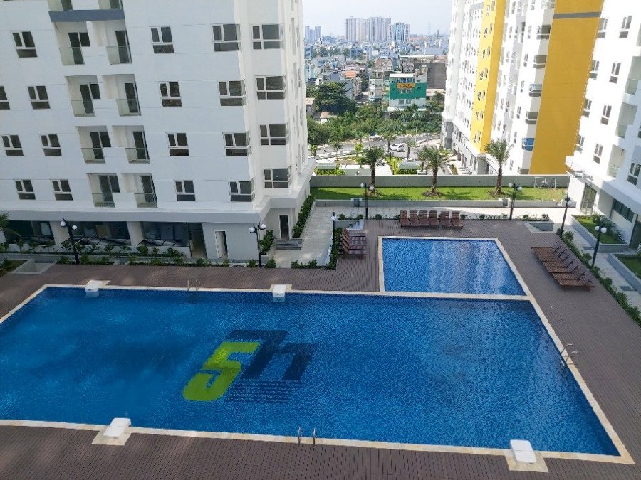 Cho thuê Diamond Riverside 2 phòng ngủ block A tầng 22 giá rẻ