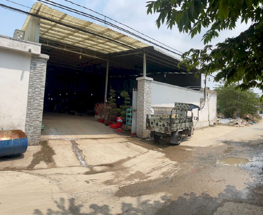 Bán kho xưởng 1000m2, sổ hồng riêng, tại Vĩnh Lộc A, Bình Chánh.