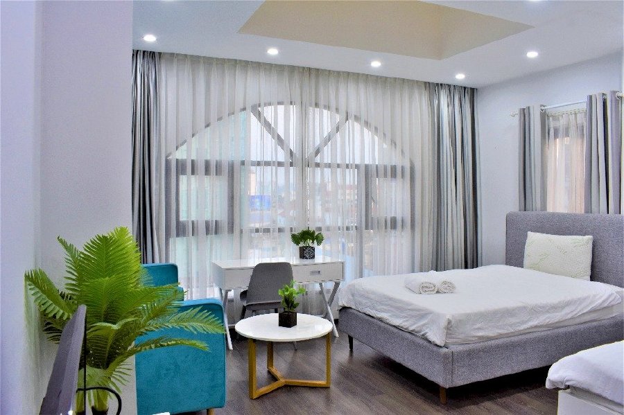 Cho thuê căn hộ đẹp đủ nội thất đường Duy Tân - Phú Nhuận gần công viên Hoàng Văn Thụ