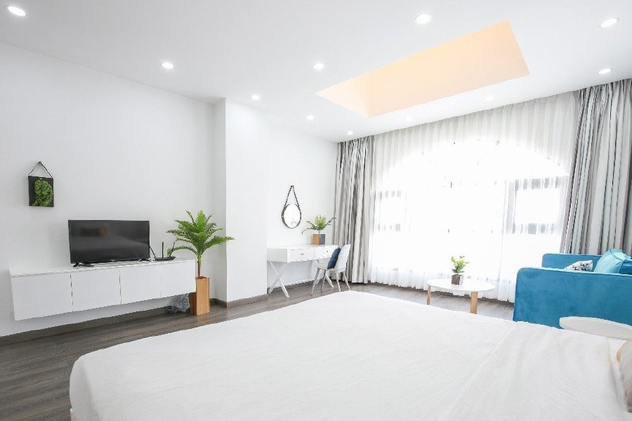 Cho thuê căn hộ đẹp đủ nội thất đường Duy Tân - Phú Nhuận gần công viên Hoàng Văn Thụ