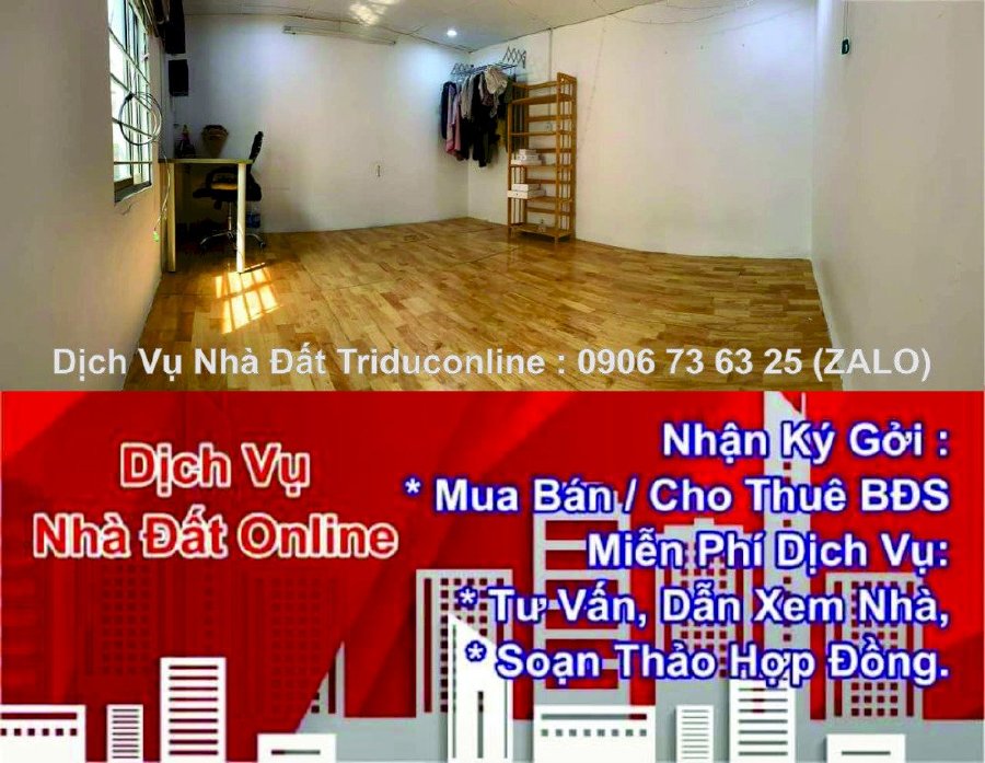 Cho_thuê_nhà nhỏ Hưng Phú, quận 8. Giá 4 triệu 500.