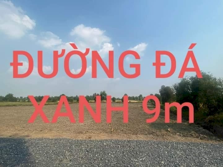 Bán đất xưởng xã Tân Phú-Đức Hòa, DT(33x62.5m), đường xe hơi 9m