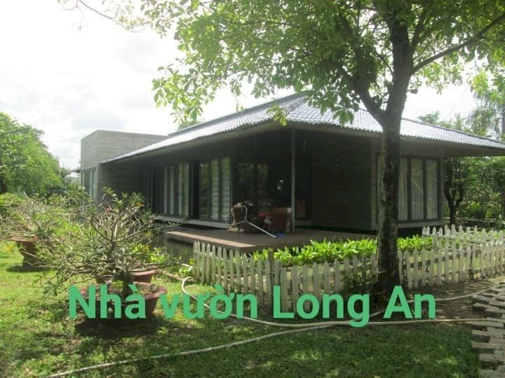 Đất đẹp làm ngôi nhà vườn đẹp Long An