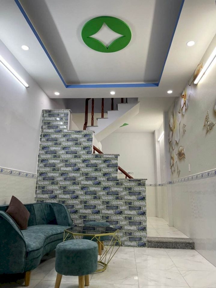 Nhà đường số 12 quận Bình Tân hẻm xe hơi