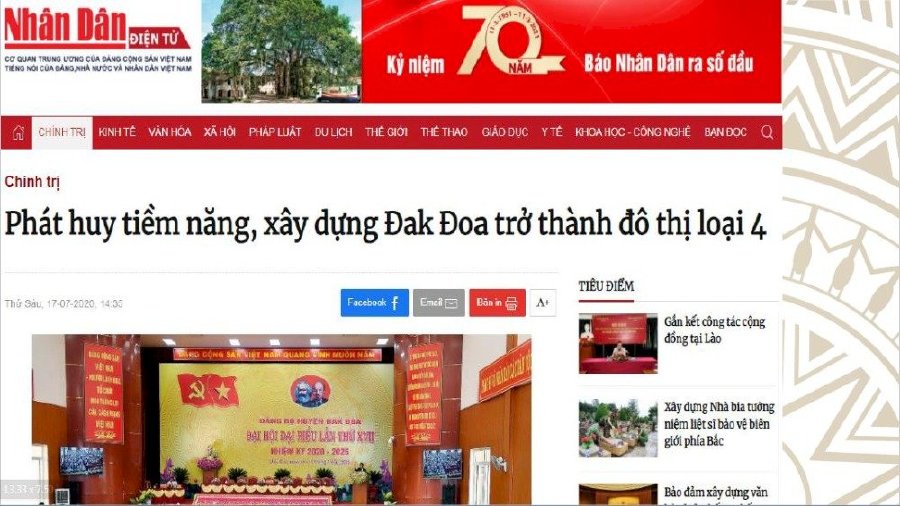 Khu đô thị thương mại dịch vụ kiểu mẫu TNR Stars Đăk Đoa, Gia Lai