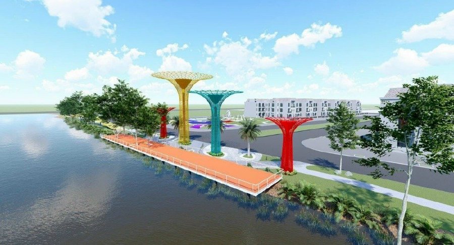 Đất nền dự án bến du thuyền 40% Lavilla Green City Tân an Long an