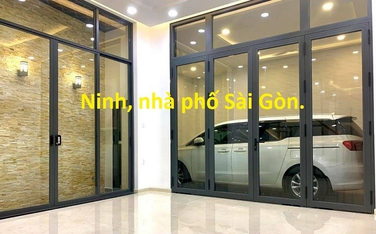 Xe hơi ngủ trong nhà Âu Cơ, P10, Tân Bình, 102m2, 4 tầng, Ninh nhà phố