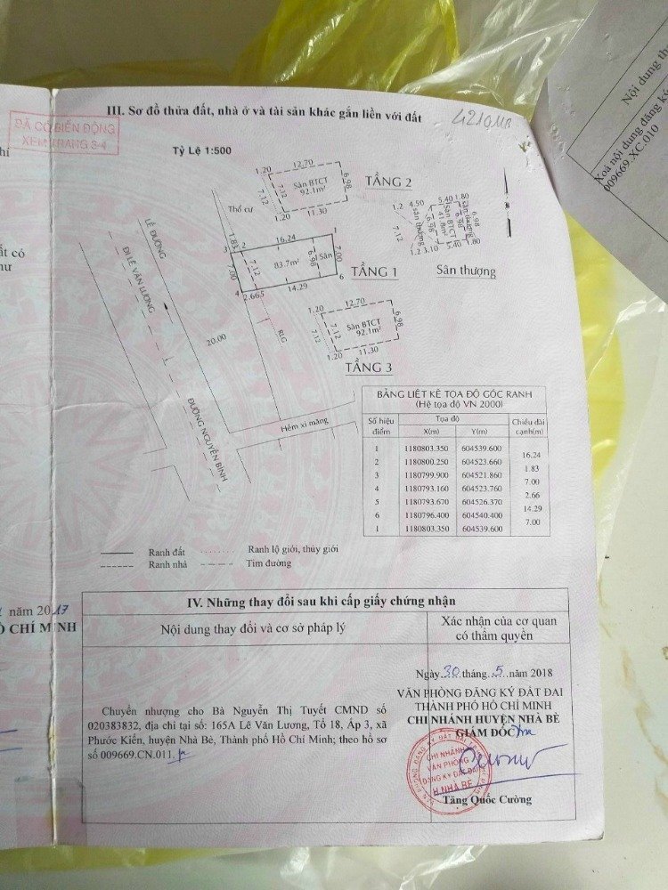 Bán Khu nhà trọ 4 tầng MT đường Nguyễn Bình, Nhơn Đức, Nhà Bè. DT 7x18m, thu nhập 32tr/tháng.