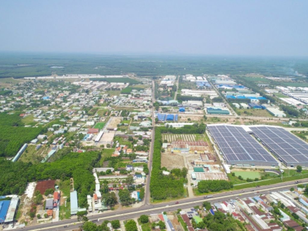 Khu công nghiệp Chơn Thành tại Bàu Bàng. Ảnh: Trần Anh Group